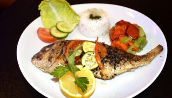 Dorade fraîche grillée