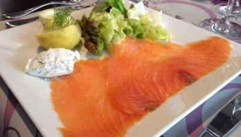 Assiette de Saumon fumé